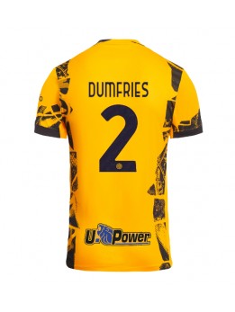 Inter Milan Denzel Dumfries #2 Ausweichtrikot 2024-25 Kurzarm